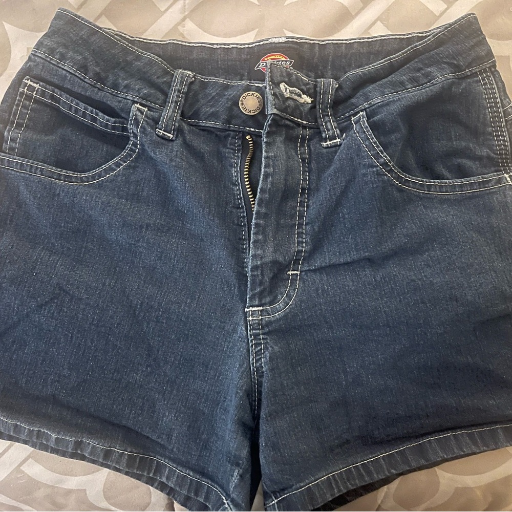 Dickies Women's Classic Blue Jean Shorts